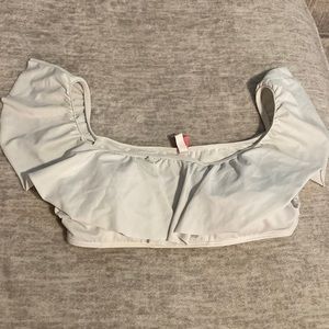 Medium Victoria Secrets white bathing suit top